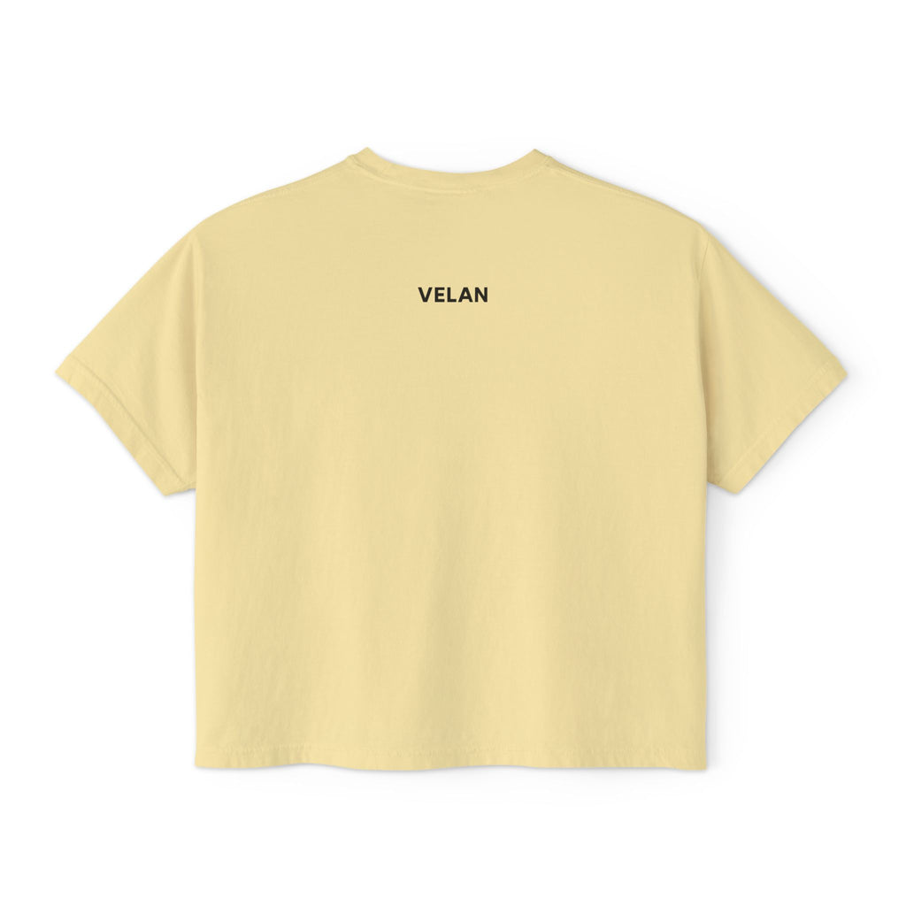 Velan Women's Minimalist Boxy Tee