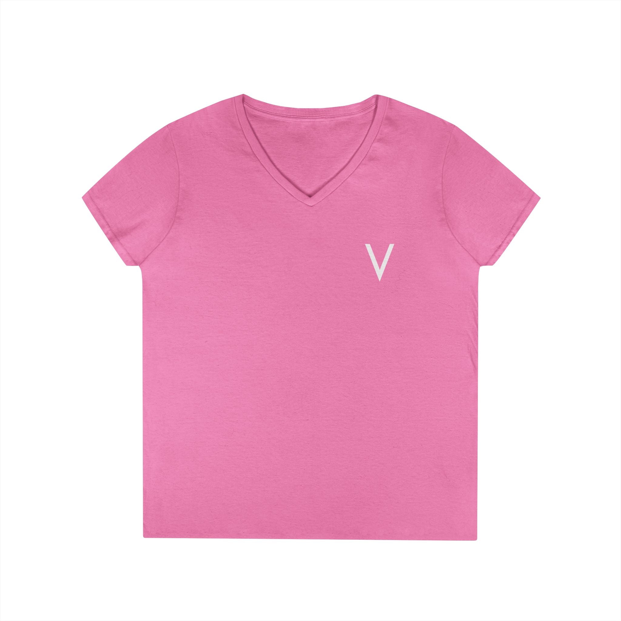 Velan Women's Minimalist V-Neck Tee