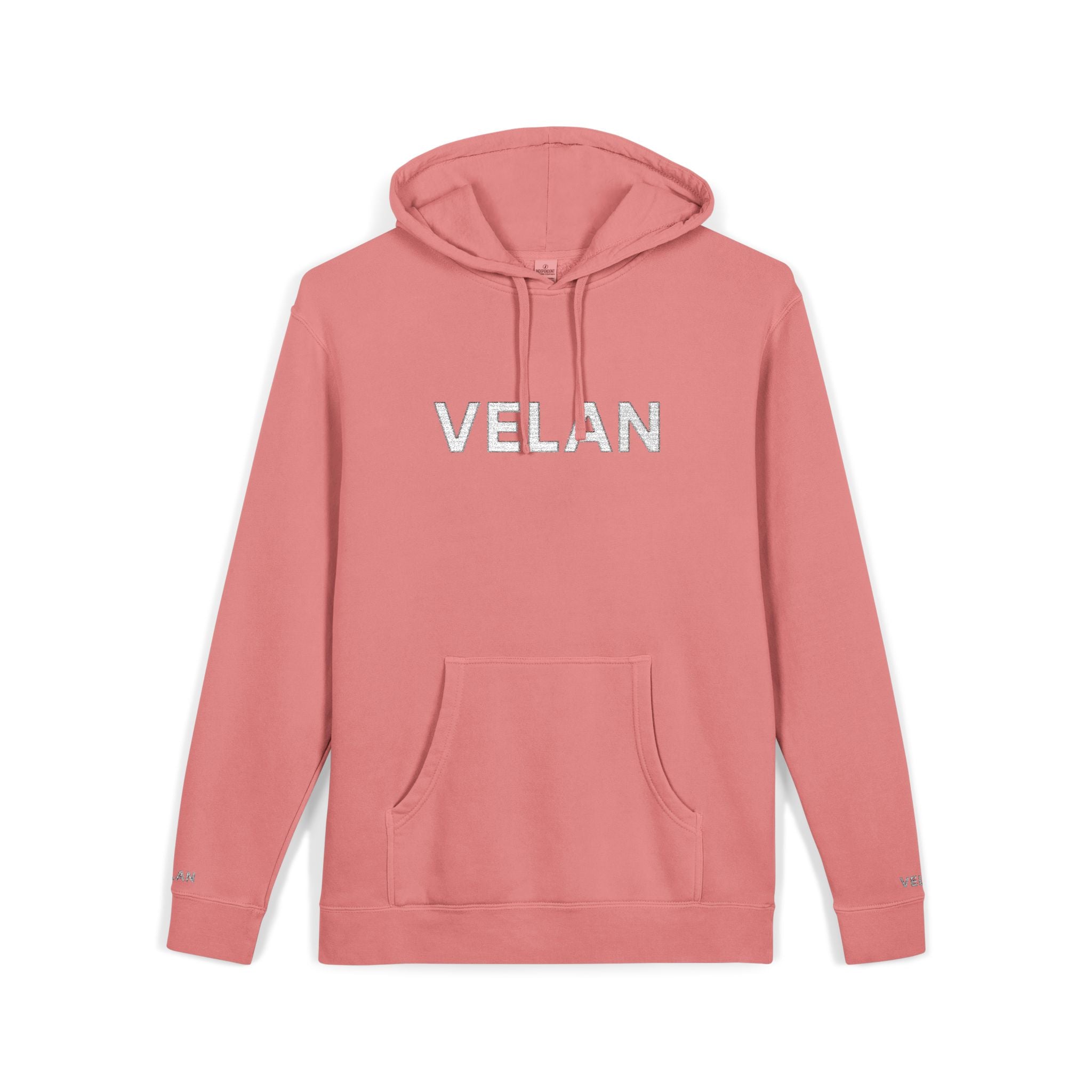 Velan Distressed Pigment-Dyed Hoodie