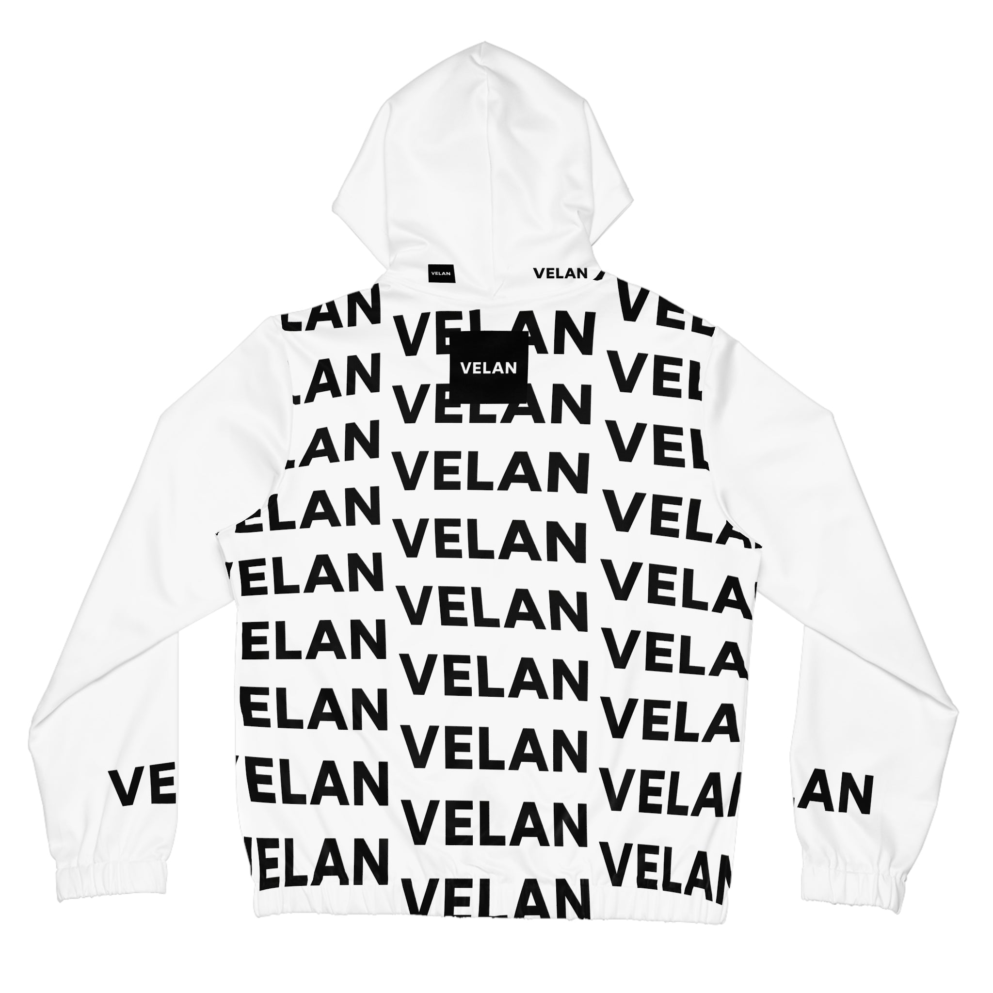 Velan Women’s Bold Monogram Full-Zip Hoodie